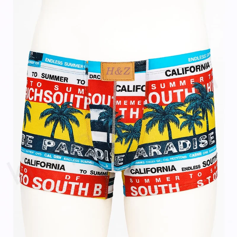 شورت مردانه نیمپا H&Z با طراحی سبک کولسی مدل هاوایی