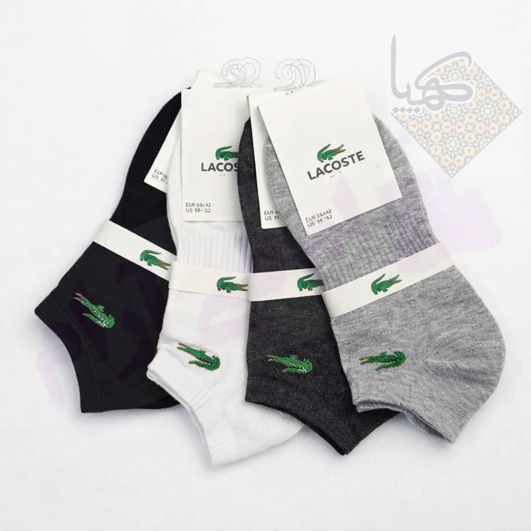 جوراب مچی مردانه لاگوست پک 4 عددی