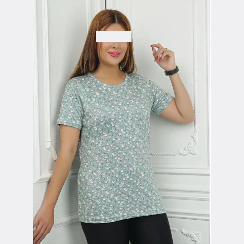 بلوز زنانه طرح دار درجه یک