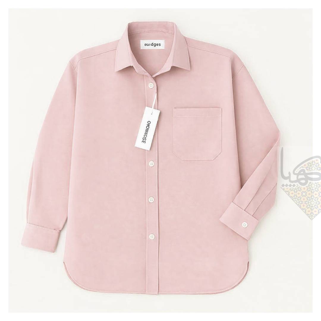 شومیز زنانه کتان  – فری‌سایز با پارچه شسته‌ شده و کیفیت ممتاز