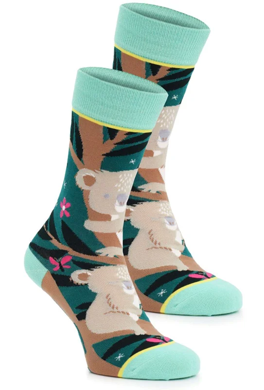 جوراب سه ربع زنانه طرح دار موژیایو طرح 05