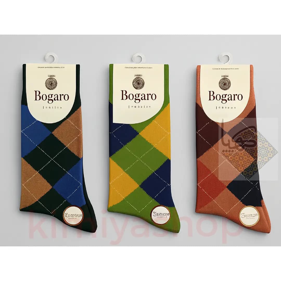 پک ۳ عددی جوراب ساقدار مردانه بوگارو: کیفیت و راحتی
